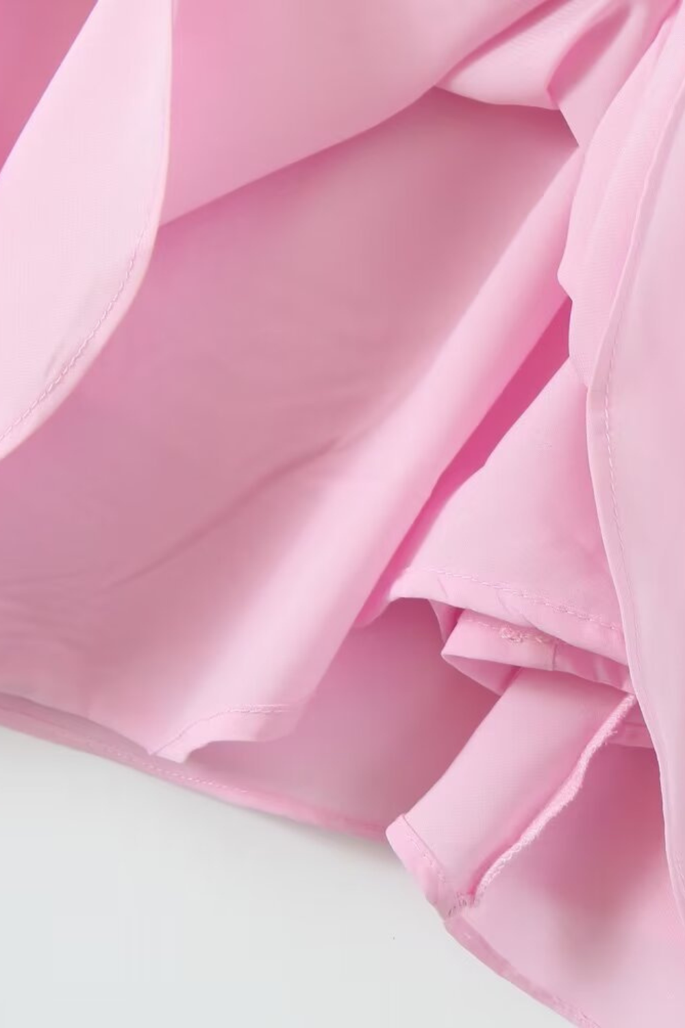 Rosa Breeze Tek Omuz Volanlı Mini Elbise