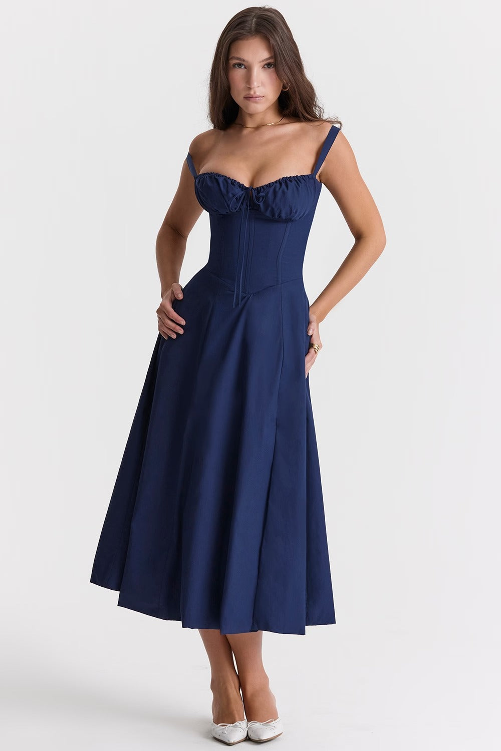 Carmen Navy Blue
