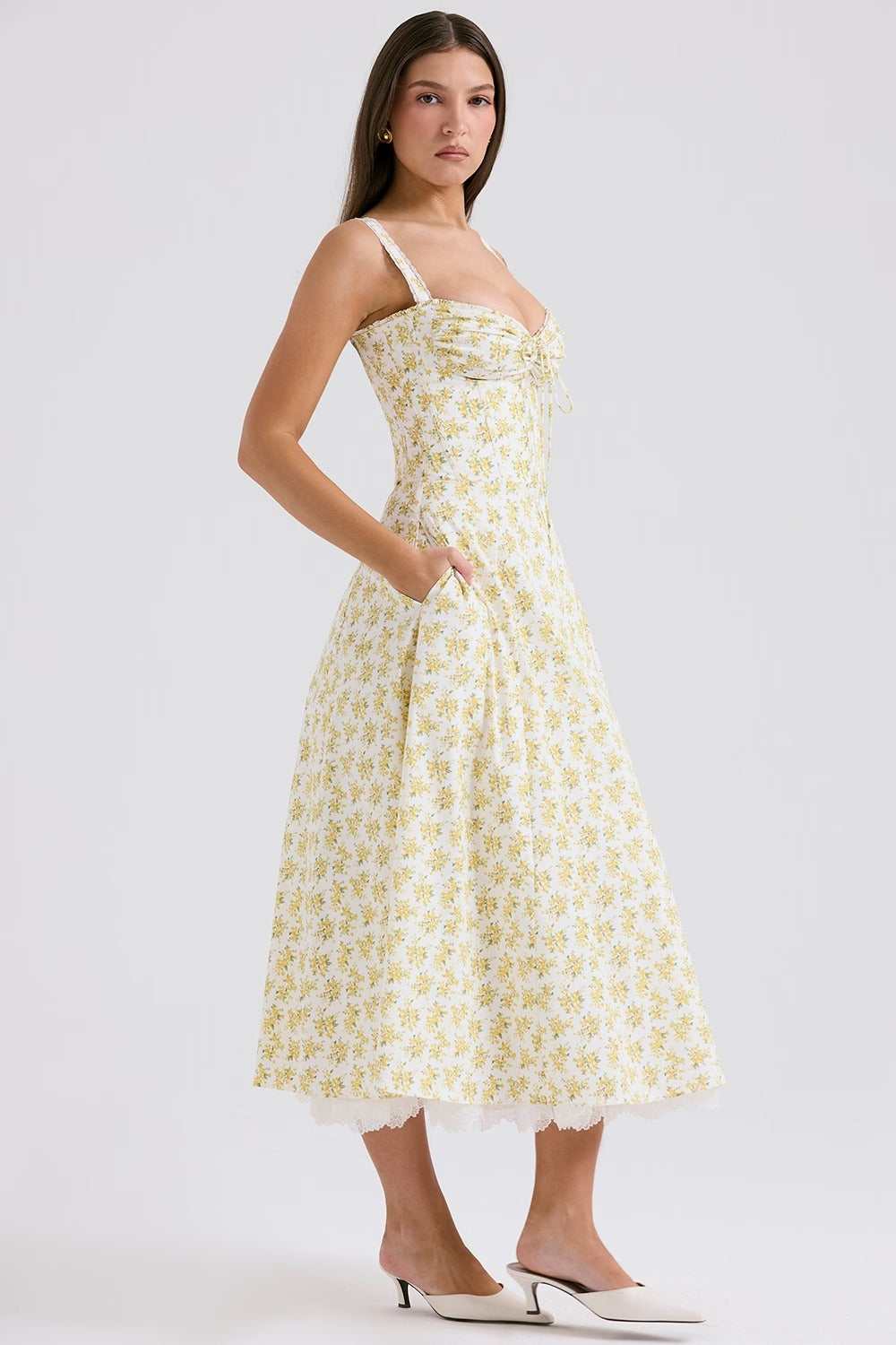 Rosalee White Floral
