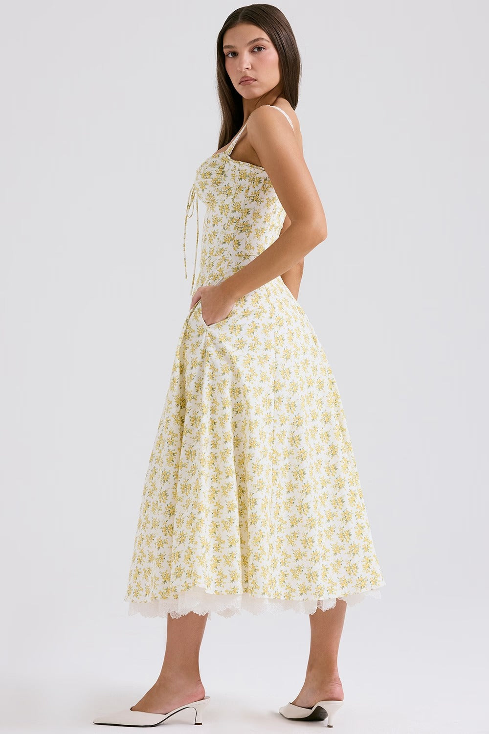 Rosalee White Floral