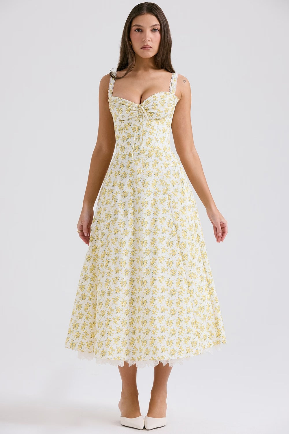 Rosalee White Floral
